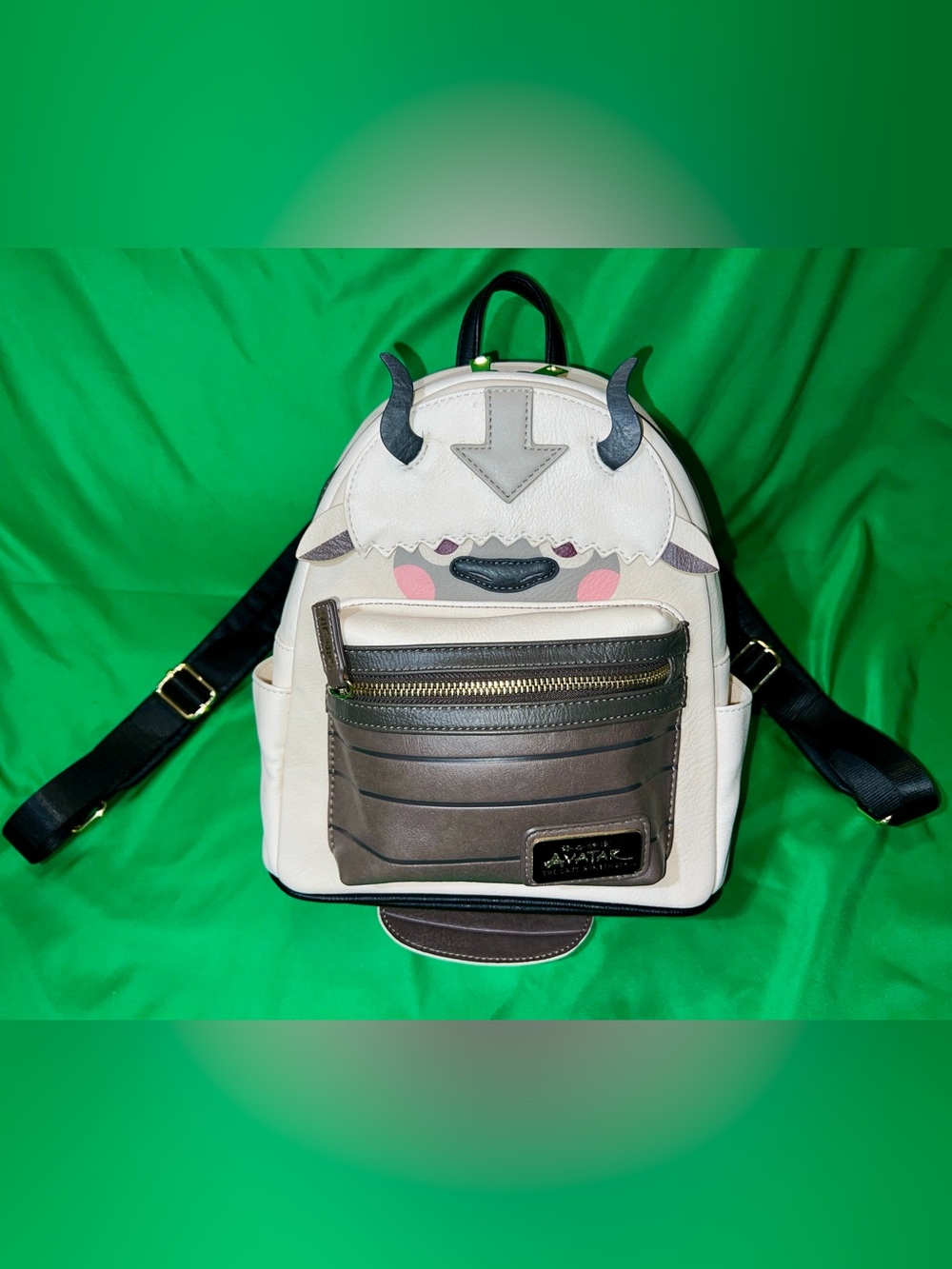 Avatar APPA Kids Cream and Brown Character Backpack